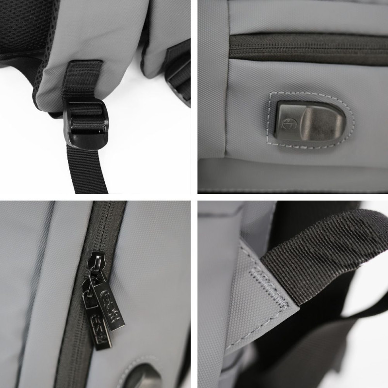 Рюкзак для ноутбука Nikibo Essential зі світловідбивачем 15.6"
