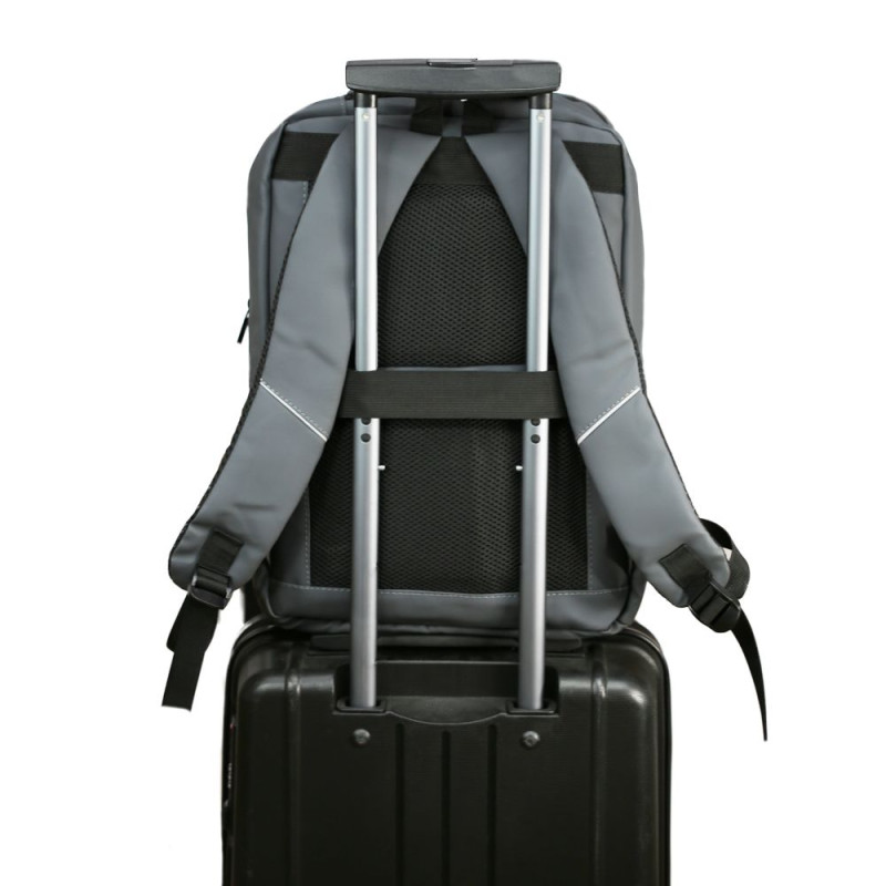 Рюкзак для ноутбука Nikibo Essential зі світловідбивачем 15.6"