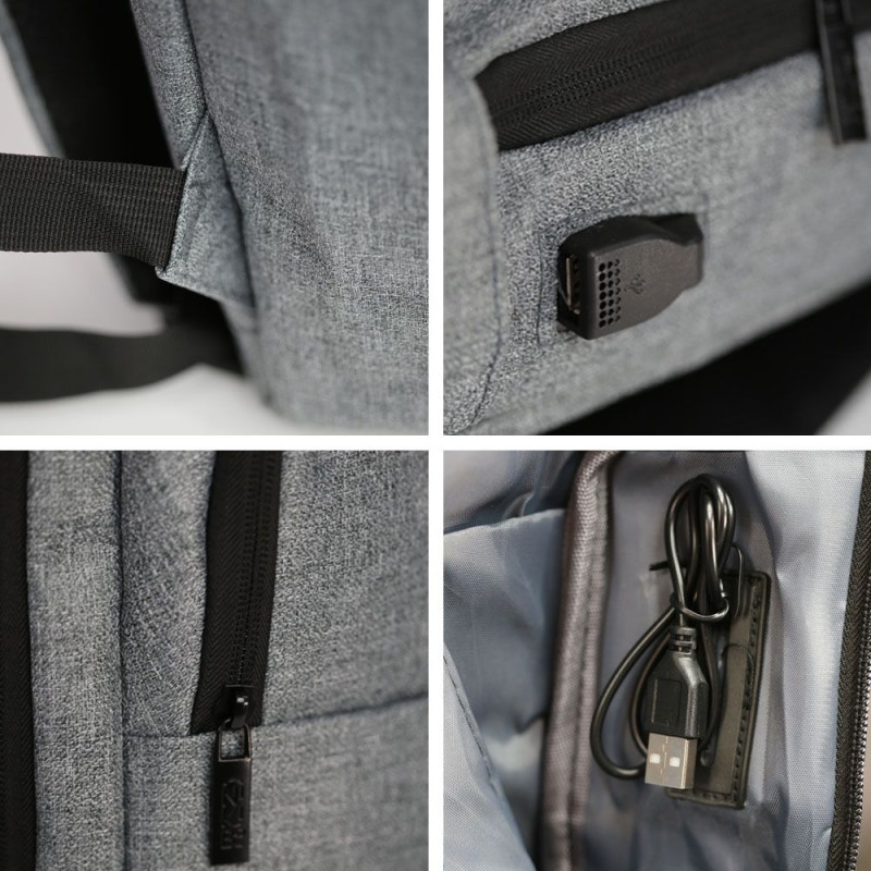 Рюкзак для подорожей Nikibo Sleek з відділенням для ноутбука до 15,6 дюймів