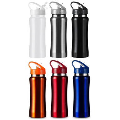Пляшка спортивна з нержавіючої сталі 600 мл
