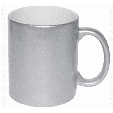 Чашка с металлизированным покрытием на 330 мл