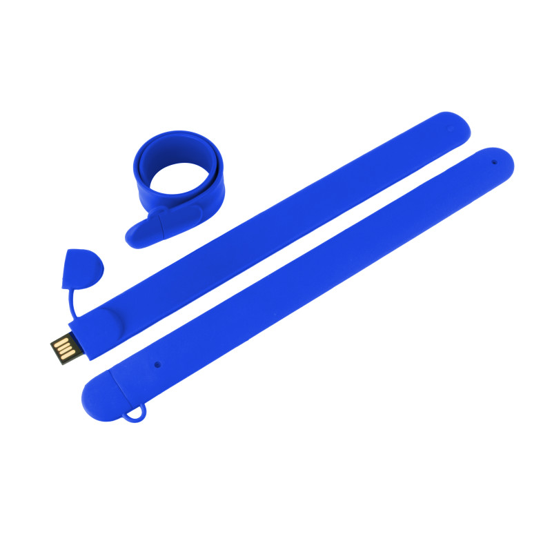 Флеш-накопитель Силиконовый браслет, USB 2.0