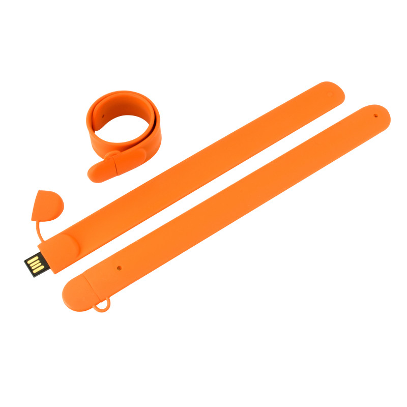 Флеш-накопичувач Силіконовий браслет, USB 2.0