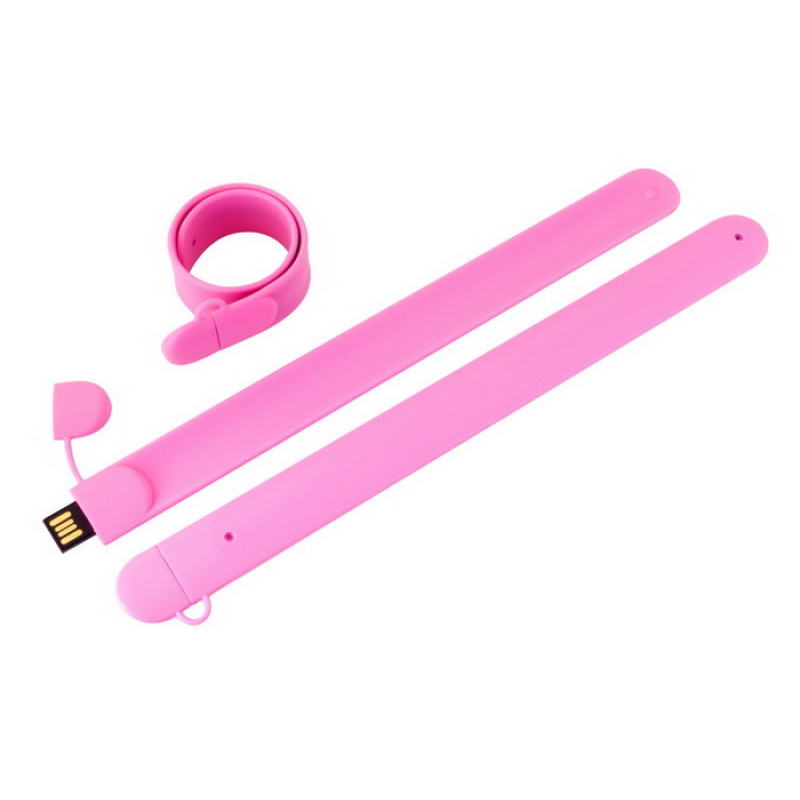 Флеш-накопичувач Силіконовий браслет, USB 2.0
