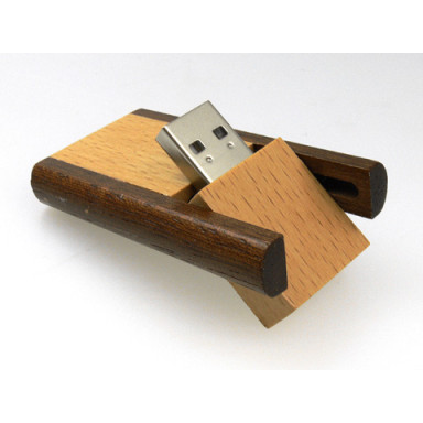 Флеш-накопитель Wood, USB 2.0