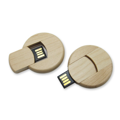 Флеш-накопитель Circle Wood, USB 2.0