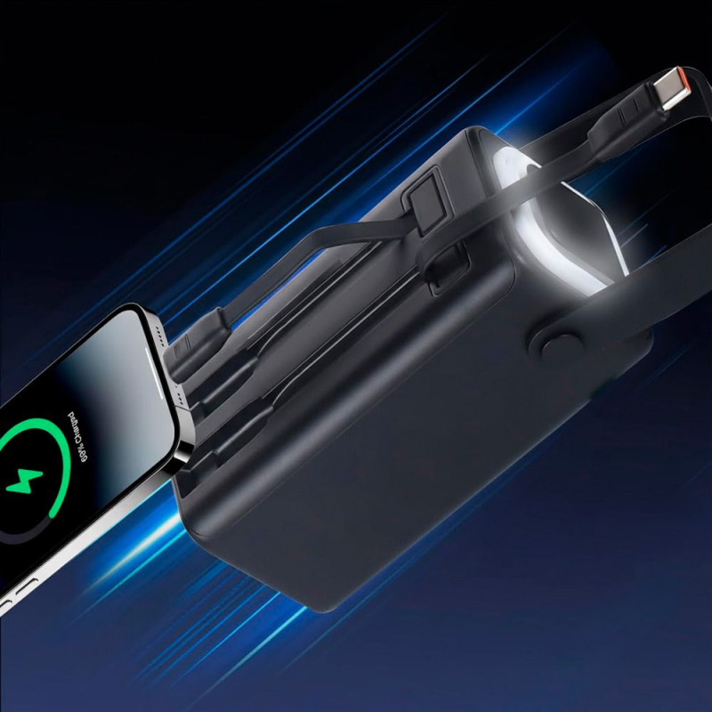 Повербанк  Glim на 20000 mAh, цифровий індикатор