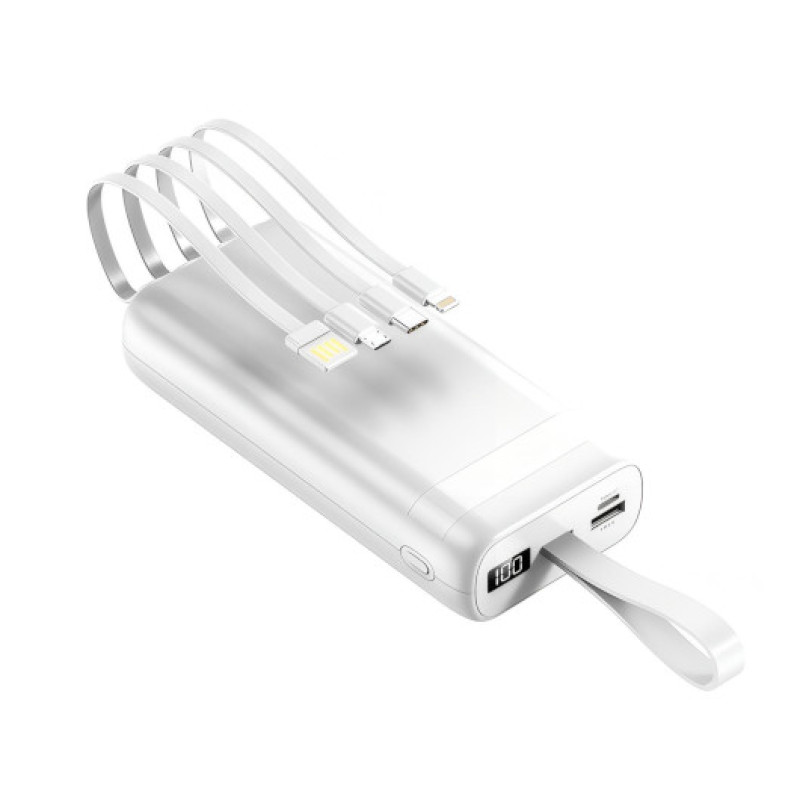 Зарядний пристрій KRATOS на 20000 mAh з LED підсвічуванням