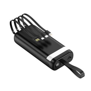Зарядний пристрій KRATOS на 20000 mAh з LED підсвічуванням