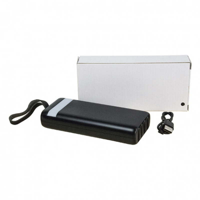 Зарядное устройство KRATOS на 20000 mAh с LED подсветкой