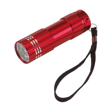 LED-ліхтарик кишеньковий POWERFUL, 9 потужних світлодіодів, вимикач, петля на руку