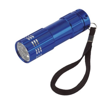 LED-ліхтарик кишеньковий POWERFUL, 9 потужних світлодіодів, вимикач, петля на руку