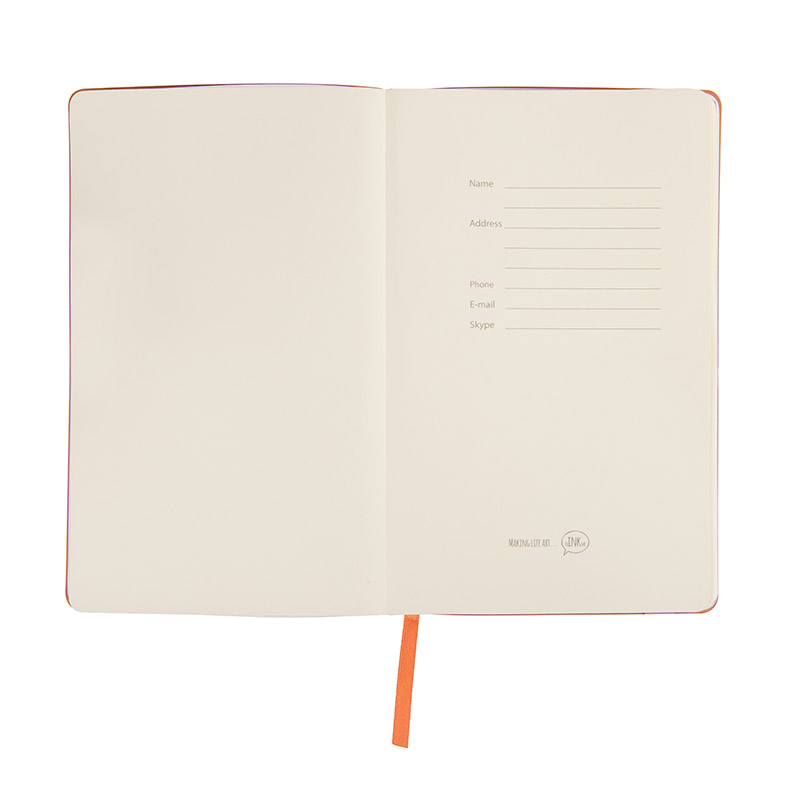 Блокнот thINKme Audrey A5, мягкая обложка, линейный блок, 128 страниц
