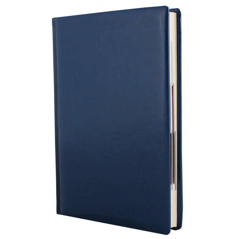 Ежедневник A5 Gloss, недатированный, кремовый блок