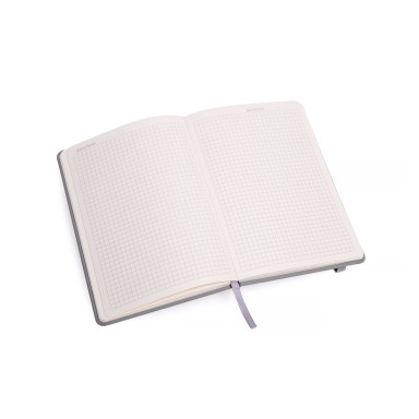 Записная книжка А5  Soft  Paperbook , кремовый блок в клетку