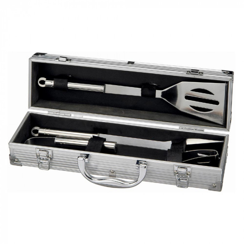 Набор для барбекю в металлическом кейсе