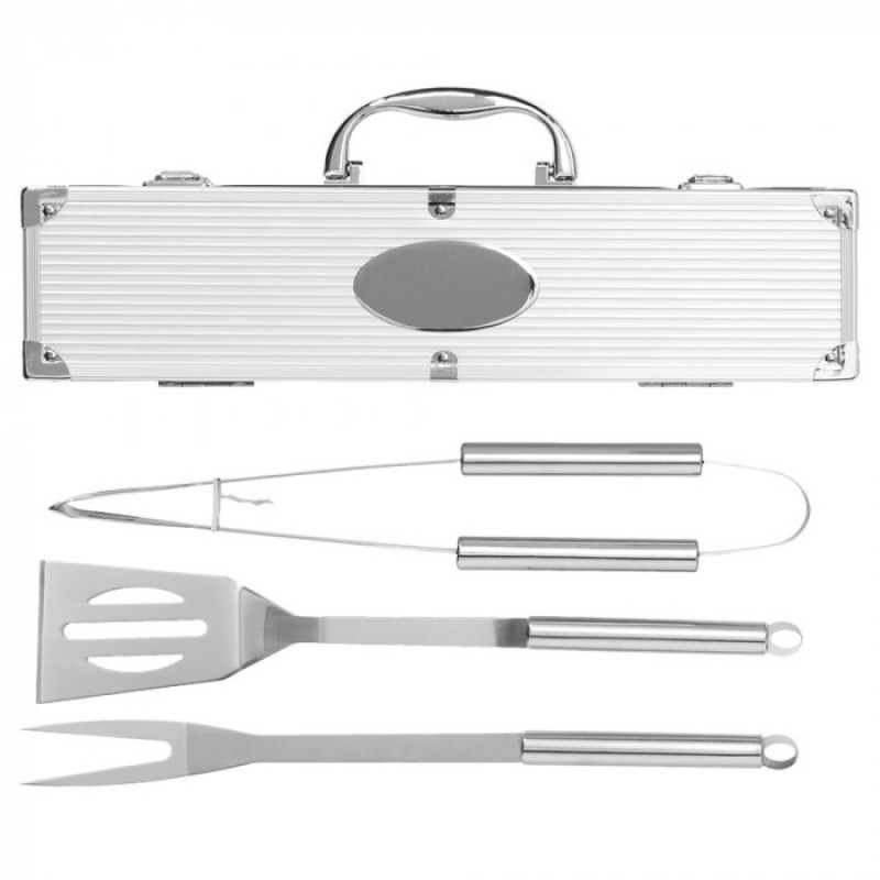 Набор для барбекю в металлическом кейсе