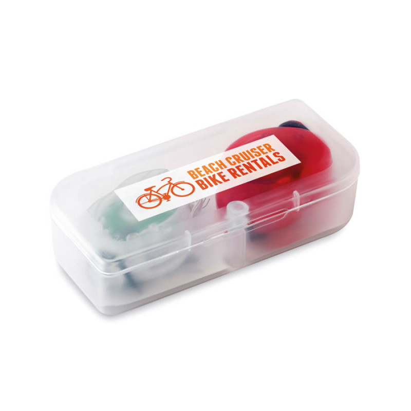 Комплект из 2-х дополнительных красно-белых фонарей BYLUX