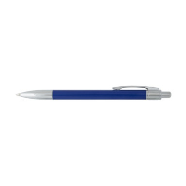 Ручка металлическая автоматическая SILVA с хромированными вставками