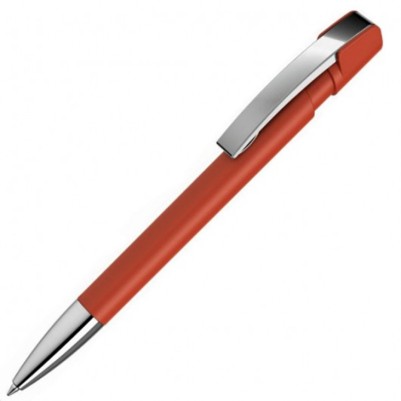 Ручка шариковая UMA Sky M SI GUM с soft-touch поверхностью
