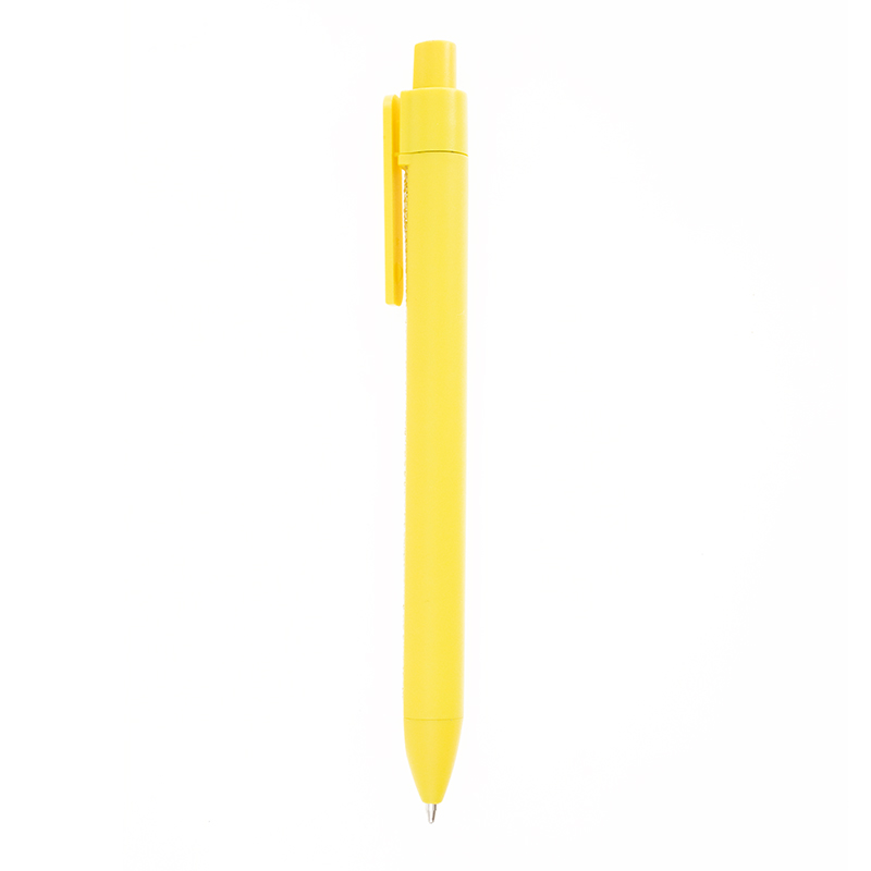 Уникальная пластиковая ручка с текстильной вставкой из меланжевой ткани Textile Pen