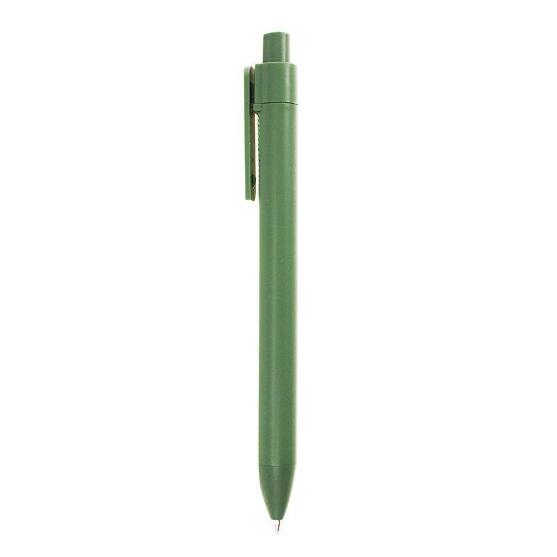 Уникальная пластиковая ручка с текстильной вставкой из меланжевой ткани Textile Pen
