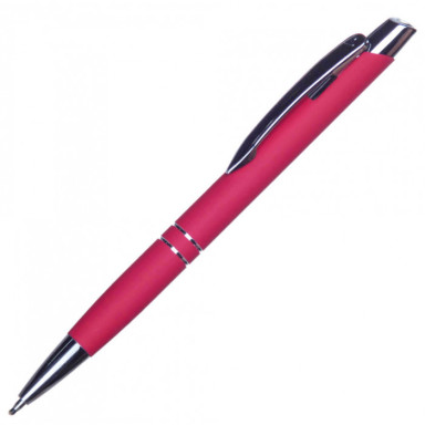 Металлическая шариковая ручка Marieta с покрытием soft touch