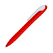 Ручка пластиковая шариковая со съемным клипом Largo красная