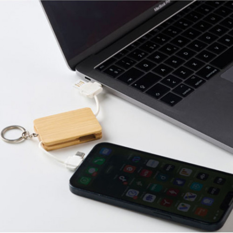 Брелок - кабель для зарядки BUPOW 