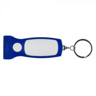 Пластиковый брелок-фонарик