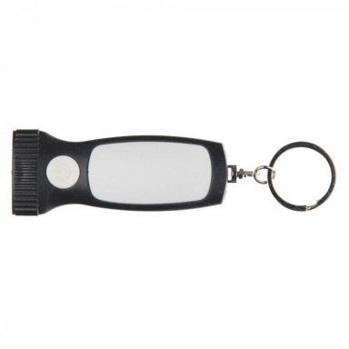 Пластиковый брелок-фонарик