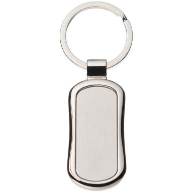 Брелок металевий округлої форми