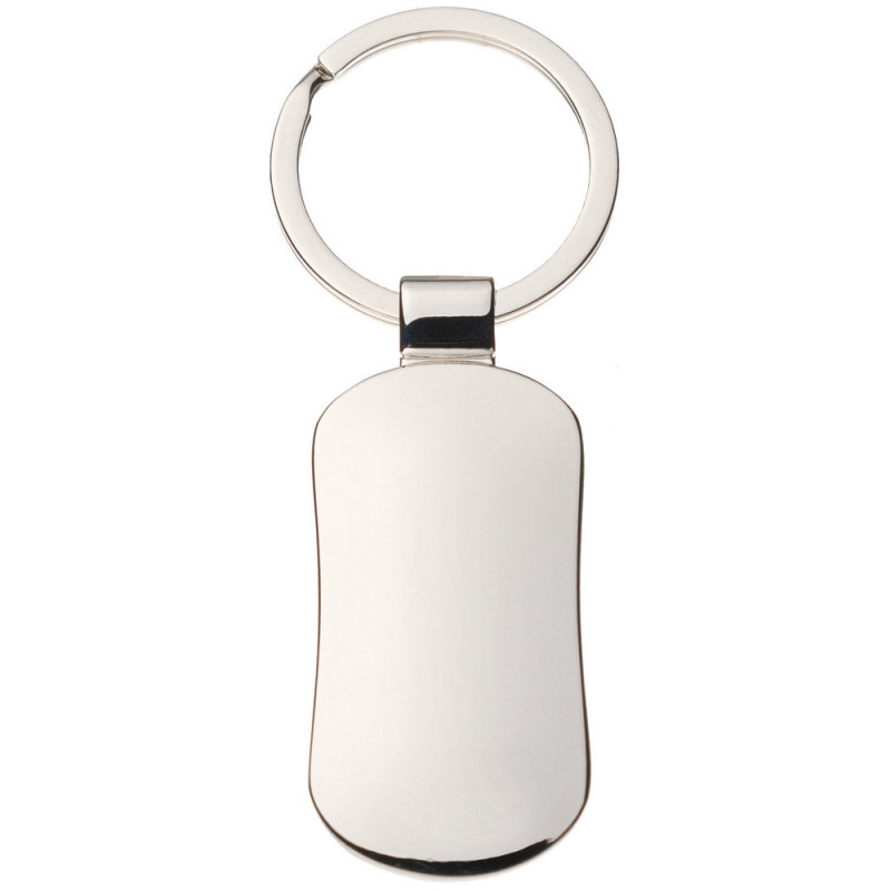 Брелок металевий округлої форми