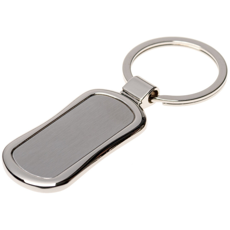 Брелок металевий округлої форми