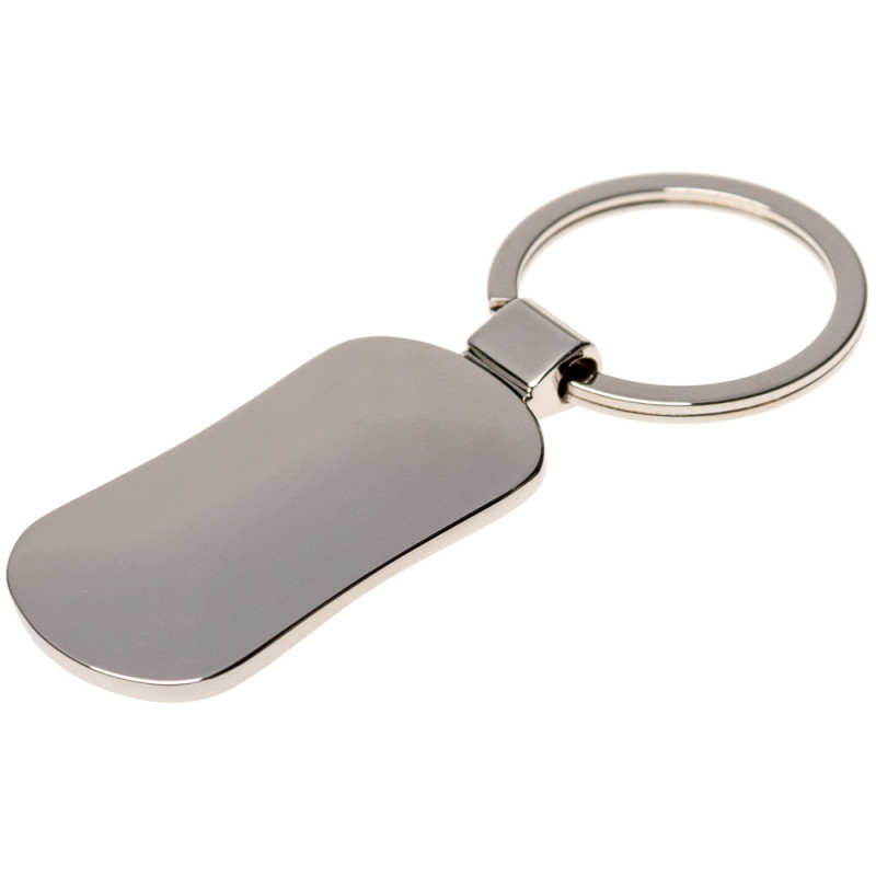 Брелок металевий округлої форми