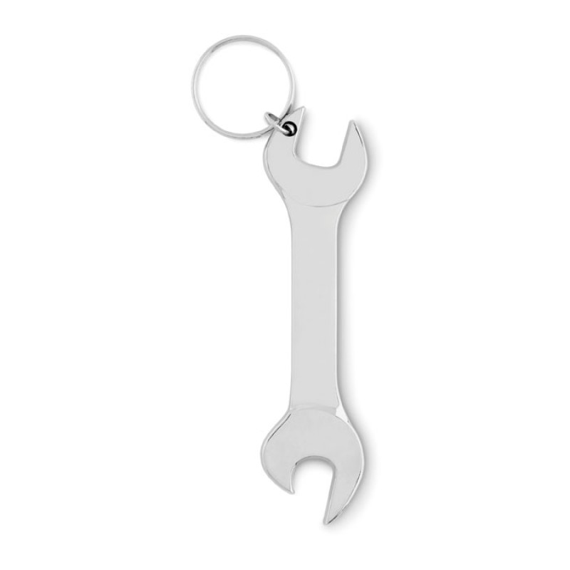 Открывалка для бутылок в форме гаечного ключа и брелок для ключей WRENCHY