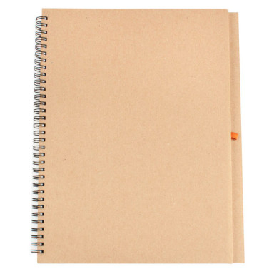 Блокнот A4 з кріпленням для ручки