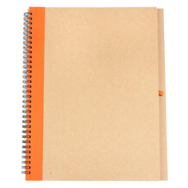 Блокнот A4 з вертикальною смугою