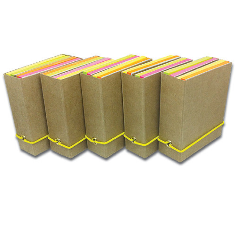 Блокнот 65х75 мм со стикерами Post-It ярких цветов
