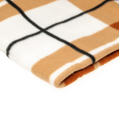 Плед полар-флисовый, шлейка с ручкой