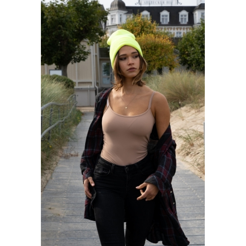 Люмінесцентна акрилова шапка (світловідбивна) 