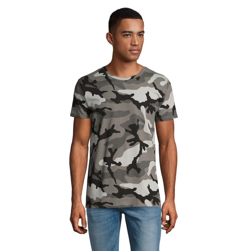 Футболка чоловіча SOL'S CAMO MEN