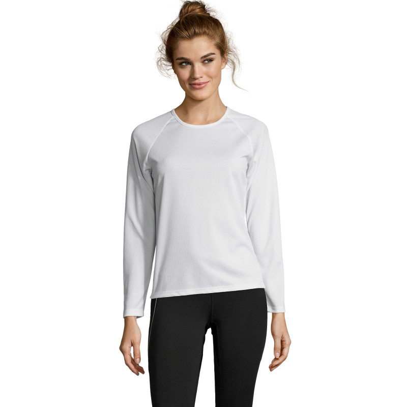 Женская спортивная футболка с длинным рукавом SPORTY LSL WOMEN