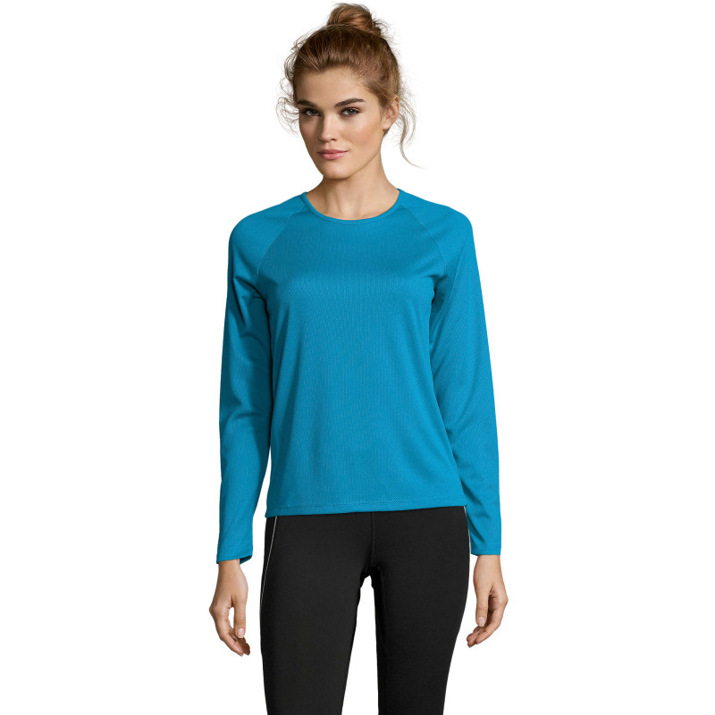Жіноча спортивна футболка з довгим рукавом SPORTY LSL WOMEN