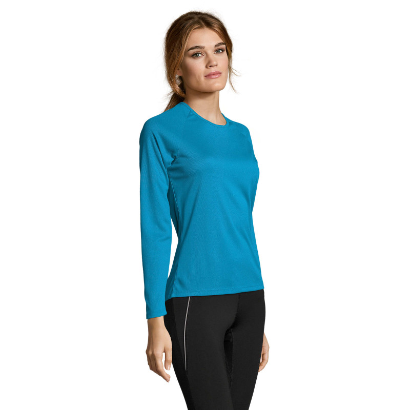Жіноча спортивна футболка з довгим рукавом SPORTY LSL WOMEN