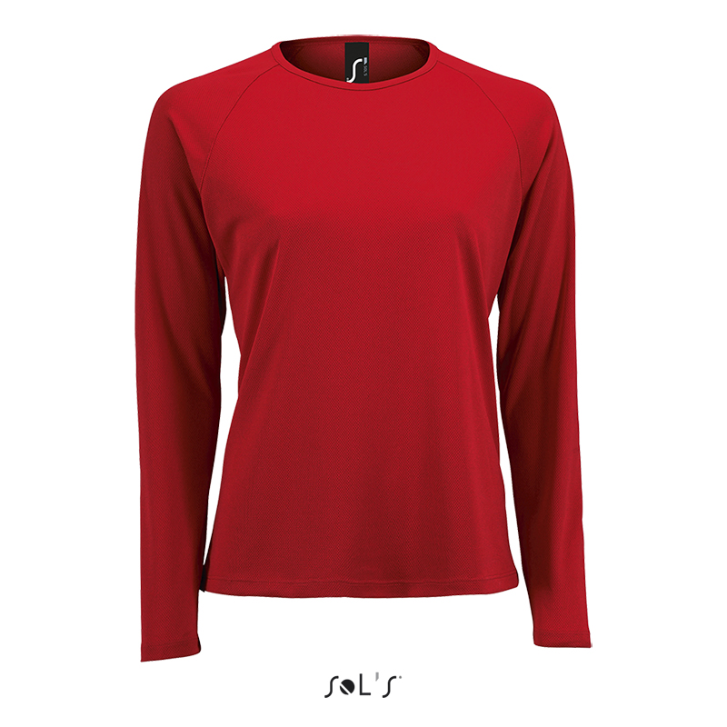 Женская спортивная футболка с длинным рукавом SPORTY LSL WOMEN