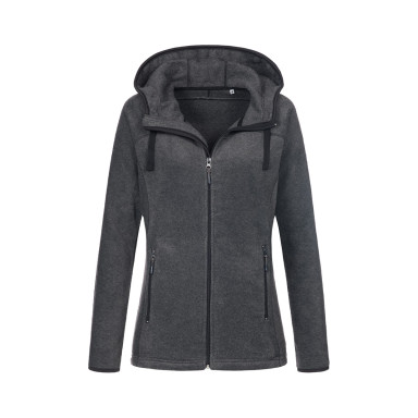 Жіноча флісова куртка з капюшоном ACTIVE POWER FLEECE JACKET