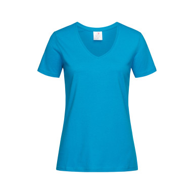 Женская футболка с v-образным вырезом Classic V-neck Women