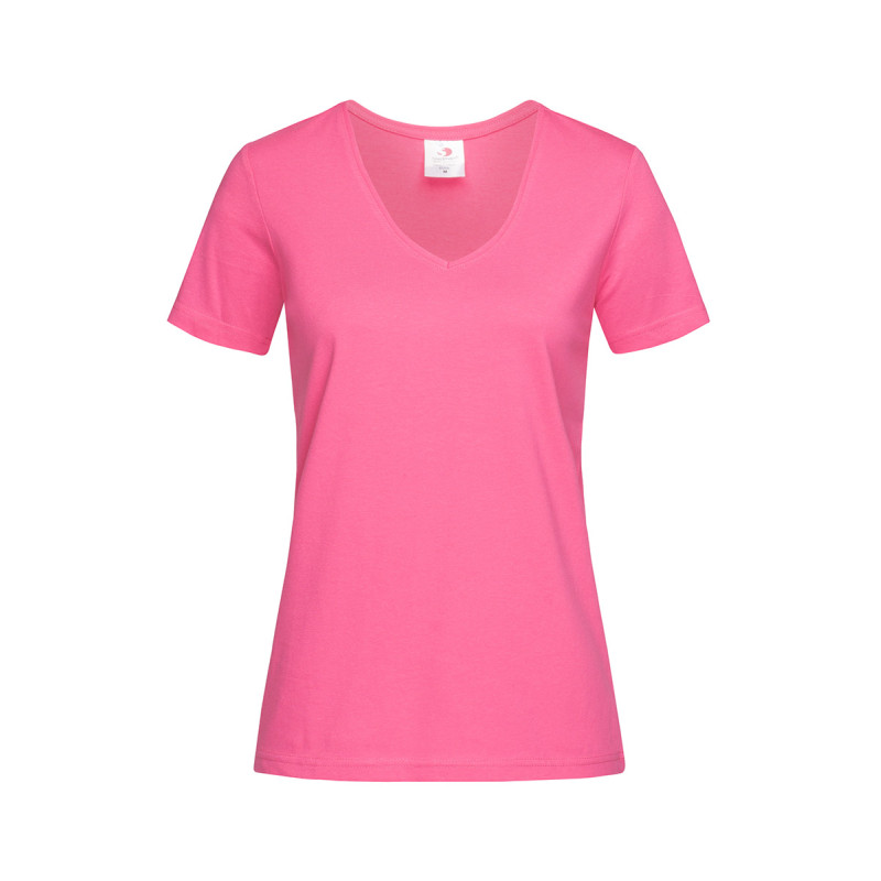 Женская футболка с v-образным вырезом Classic V-neck Women