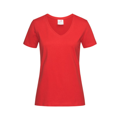 Женская футболка с v-образным вырезом Classic V-neck Women